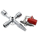 Domybest Clé Universelle Armoire Electrique Clé Triangle