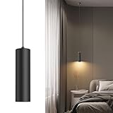 Klighten Suspension Luminaire Cylindre GU10, Lampe