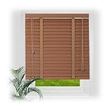 YZJTSXQHY Stores Vénitien Horizontaux, Store Bois véritable,