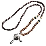 XIALON Collier vintage fait à la main du Népal - Mala