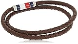 Tommy Hilfiger Casual Core Bracelet en cuir et acier