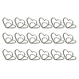 EXCEART 20 PIÈCES Fer Titulaire Du Numéro De Table