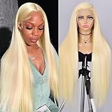 Perruque Femme Blonde 613 Couleur 13x6 HD Lace Front
