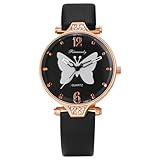 JewelryWe Montre Femme Bracelet Cuir: Montre Femme