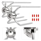 CPROSP 2pcs Barbecue Rotissoire Fourchette de Diamètre