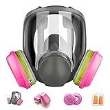 Matlarn Masque Respiratoire Complet Réutilisable, Masque