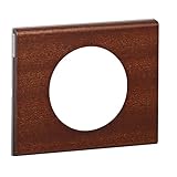 Legrand - Plaque de finition Céliane - Matière Acajou