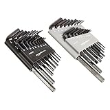 Amazon Basics Lot de 36 clés Allen/pour vis à six pans