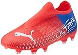 PUMA Ultra 3.3 FG/AG Jr, Chaussure de Football, Sunblaze