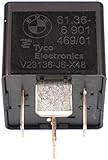BMW Black 12 Volt Auto Relay Tyco V23136-J6-X48 61366901469