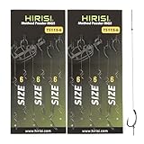 FBA-TS115-6 Lot de 12 hameçons de pêche à la carpe