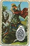 Egim Saint Georges Carte médaille avec prière