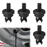 BOULESENM 4 PCS Plage Arriere Clips de Fixation Voiture,