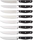 Amazon Basics Set de 8 pièces couteaux à steak Lames