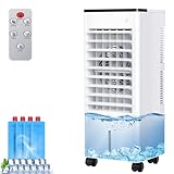 Climatiseur Mobile Silencieux, 6L Refroidisseur d'air