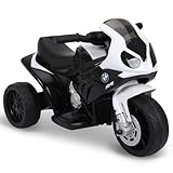 HOMCOM Moto électrique Enfants sous Licence BMW S1000
