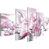 Lis Fleurs Tableau Murale Impression sur Toile Intissee