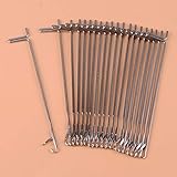 20 pièces aiguilles à crochet for Machine à tricoter