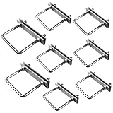 U-Boulons, Boulons en U 8 Pièces, U-Bolts M8 En Acier