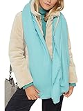 Esprit Accessoires 101EA1Q302 charpe Tendance, 470/turquoise,