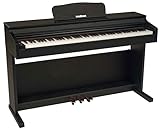 Woodbrass DP2 Piano Numérique Meuble Bluetooth Noir,