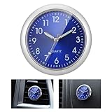 JIZZU Mini horloge de tableau de bord voiture