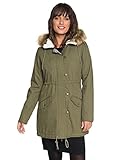 Roxy Essential Element Blouson Femme Vert (Burnt Olive