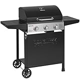 Royal Gourmet Barbecue Gaz sur Chariot, 3 Brûleurs