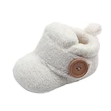 Baohooya Chaussons BéBé GarçOn Fille 0-12 Mois Hiver