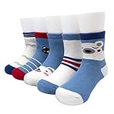 Adorel Chaussette Chaude Coton Hiver Motif Garçon Lot