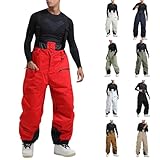Pantalon Ski Homme Salopette Ski Impermeable Pantalon