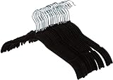 Amazon Basics Lot de 30 Cintres en Velours pour Chemises/Robes,