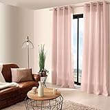 Enjoy Home Rideau avec 8 œillets 140x240cm, Polyester,