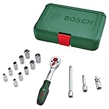 Set cliquet / douilles 1/4 de 14 pièces Bosch (grande