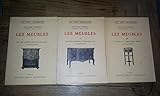 Les meubles, Vol. 1: De l'Art antique au style Louis