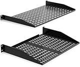Pyle Étagères Rack Serveur 1U+2U, Plateau Cantilever