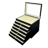 MaestroRelojero - Vitrine en Bois pour 78 Stylos |