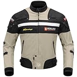 BORLENI Veste de moto coupe-vent pour moto - Protection