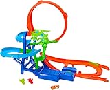 Hot Wheels Coffret Piste Multi Crash avec Voiture à