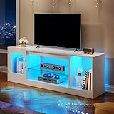 YITAHOME 148 cm Meuble TV pour TV jusqu'à 65 Pouces