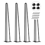 Pied Meuble Scandinave 4pcs Pieds Epingle DIY Pieds