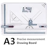 Preciva A3 Planche à Dessin, Drawing Board Metric System