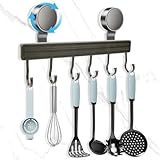 Feirdhoo 30CM Support Ustensiles Cuisine Sans Percer,