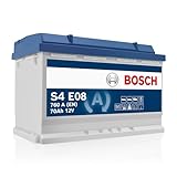 Bosch S4 E08 Batterie Auto 70 A/h - 760 A - Batterie