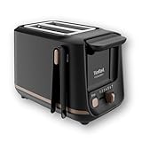 Tefal Grille-pain 2 fentes, Pinces Magnétiques, 7 niveaux