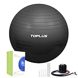 TOPLUS Ballon Fitness Yoga, Balle d'exercice Gymnastique,