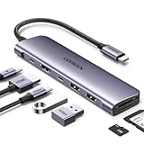 UGREEN Revodok 1071 Hub USB C HDMI 4K Lecteur de Carte