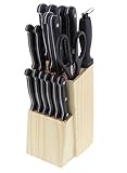 Pradel Excellence I7412 Bloc Bois de 17 Pièces de Coutellerie