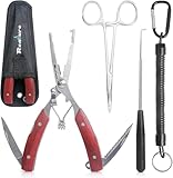 Realure 3 Pcs Multifunctional Fishing Plier Kit with