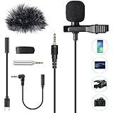 AGPTEK Microphone PC 3.5mm Jack Audio avec Clip et